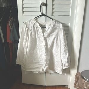 A new day size small white blouse top